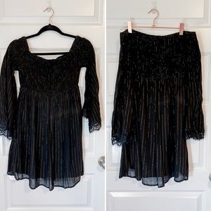 Apricot Lane off the shoulder dress - S